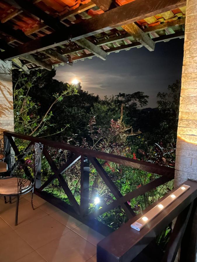瓜拉米兰加Chale Romantico , Rustico E Vista De Tirar O Folego别墅 外观 照片